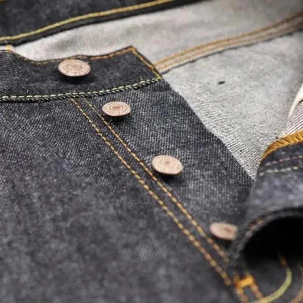 Heavyweight slim selvedge jeans