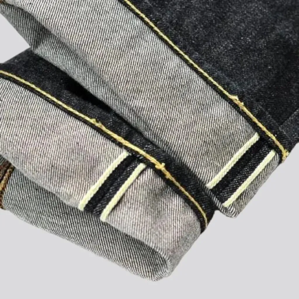 Heavyweight slim selvedge jeans