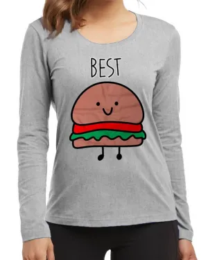 High Burger New Fashion Grey Excellent Quality High Graphic Full T-Shirt