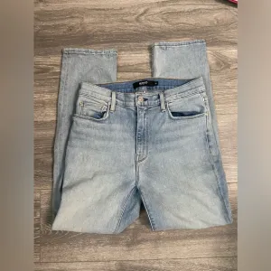 Hudson Barbara Straight Leg High waisted Light Wash Denim Jeans Women’s Size 28