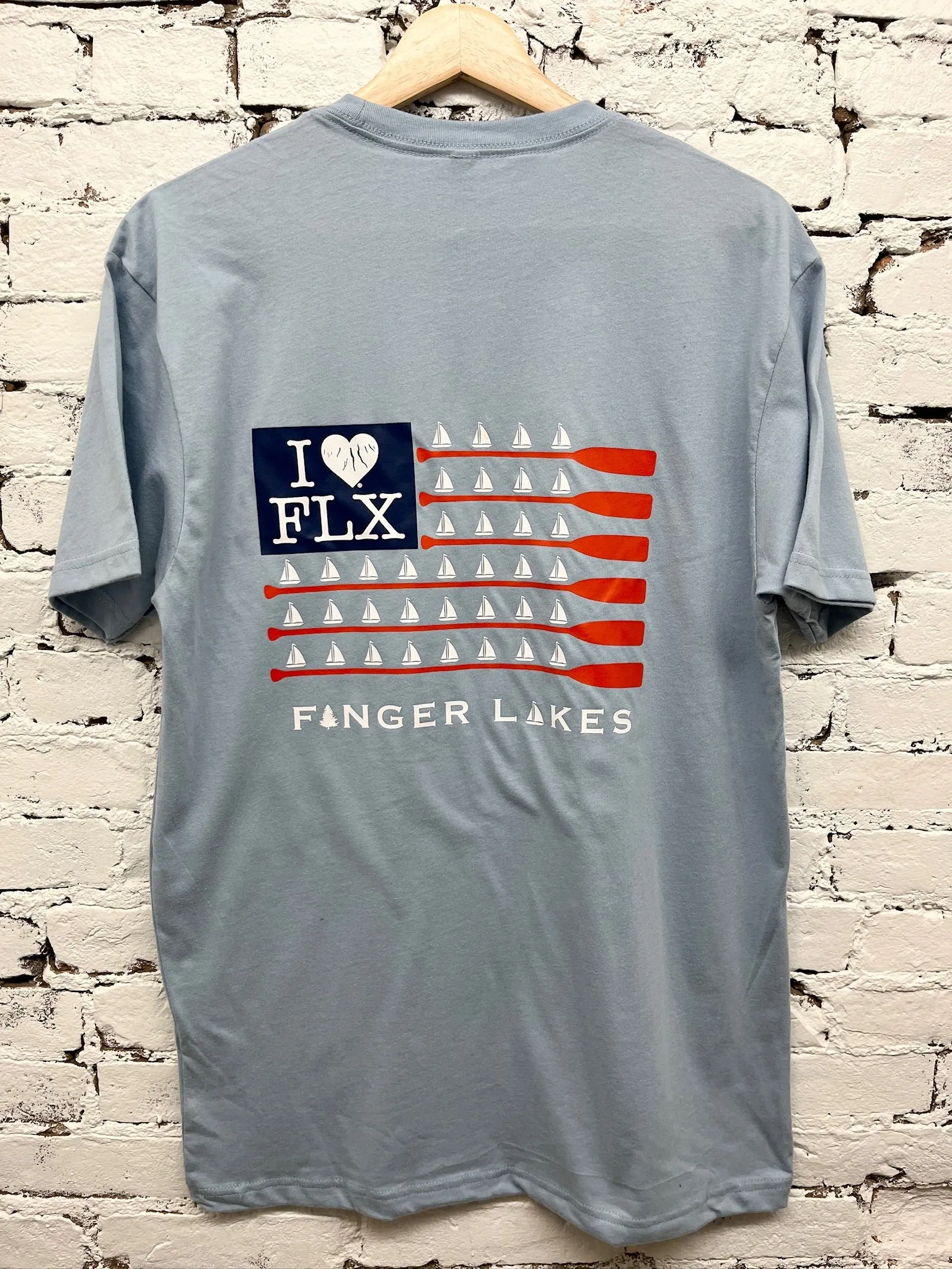 I Heart FLX Flag Tee