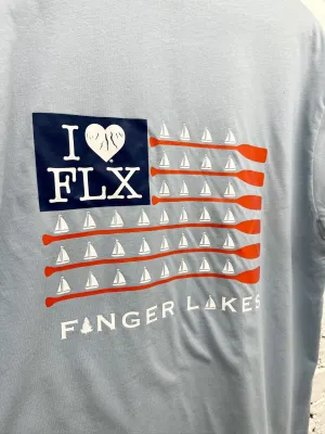 I Heart FLX Flag Tee
