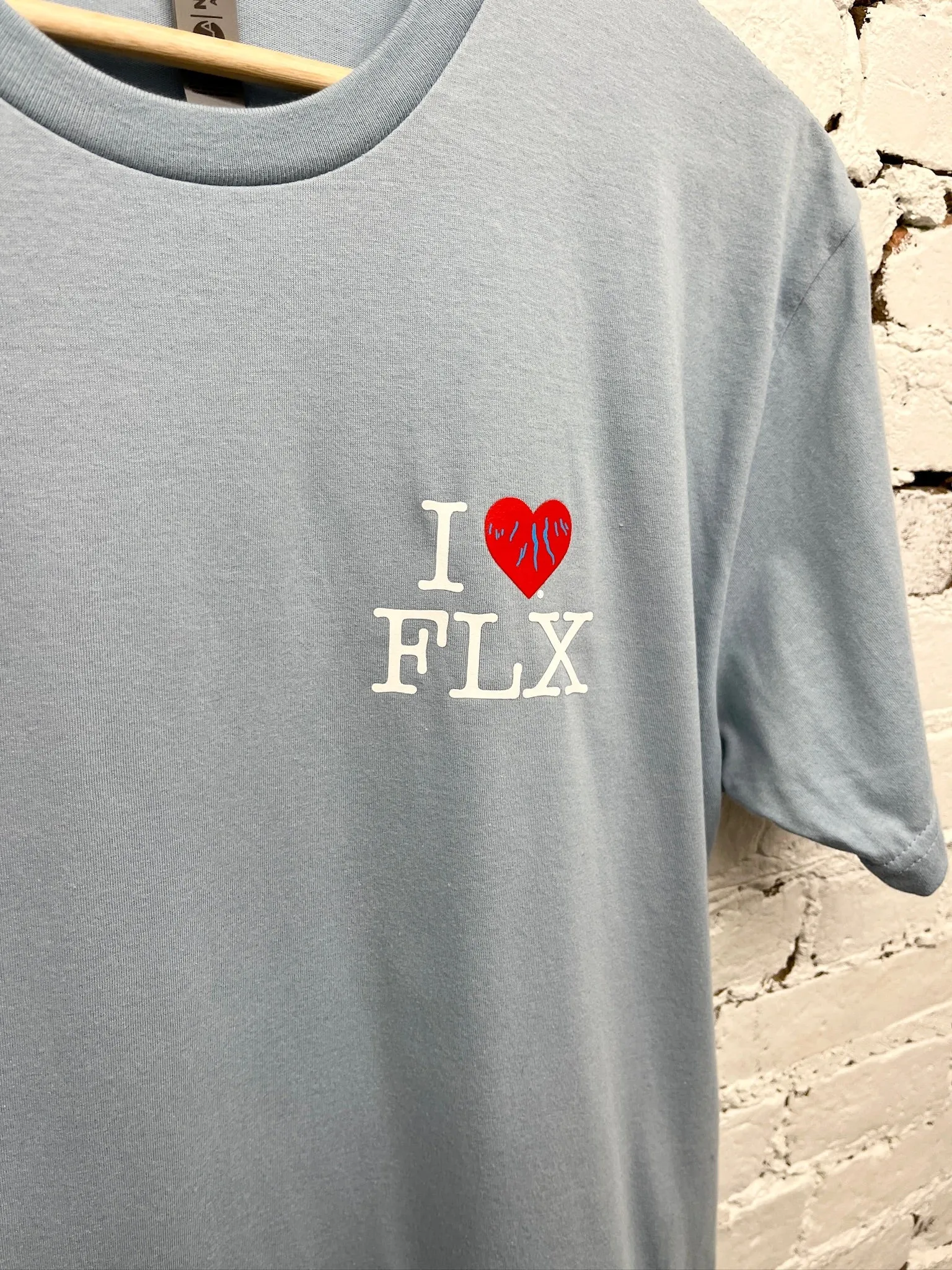 I Heart FLX Flag Tee