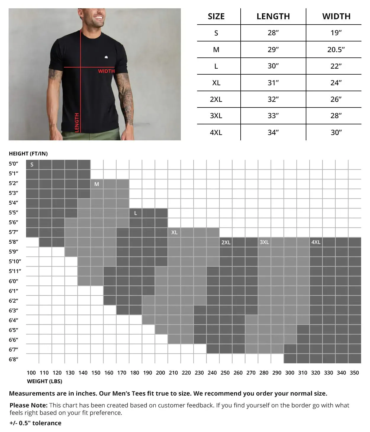 INTO THE AM Mens T Shirt with Logo - Short Sleeve Crew Neck Soft Fitted Tees S - 4XL Fresh Classic Basic Tshirts Large Black