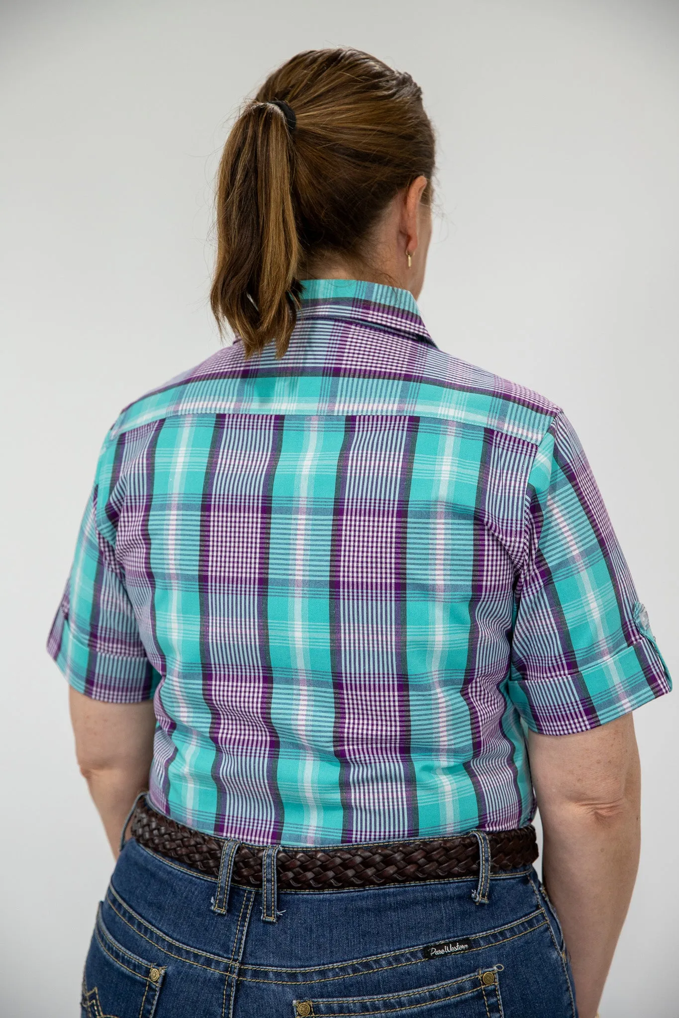 Janet - SHORT Sleeve Cotton Shirt