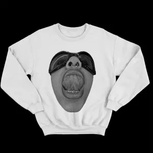 JazzHer Fashion Y2K Vintage Round Collar Without Sweatshirt hip hop Punk Hoodies Print Pullover Hoodie Men Women Streetwear Unisex Emo