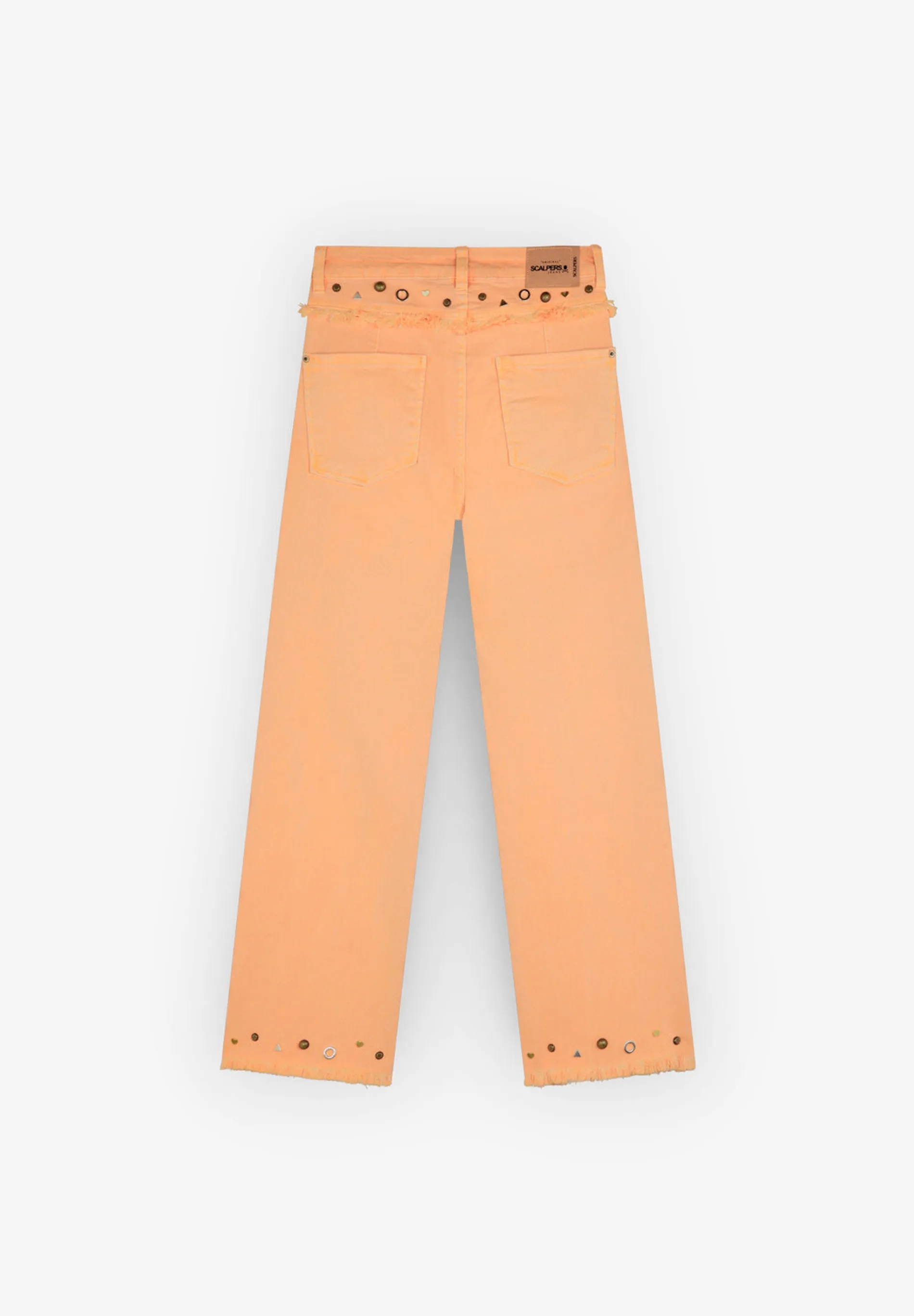 JEANS BOCA DE SINO TACHAS