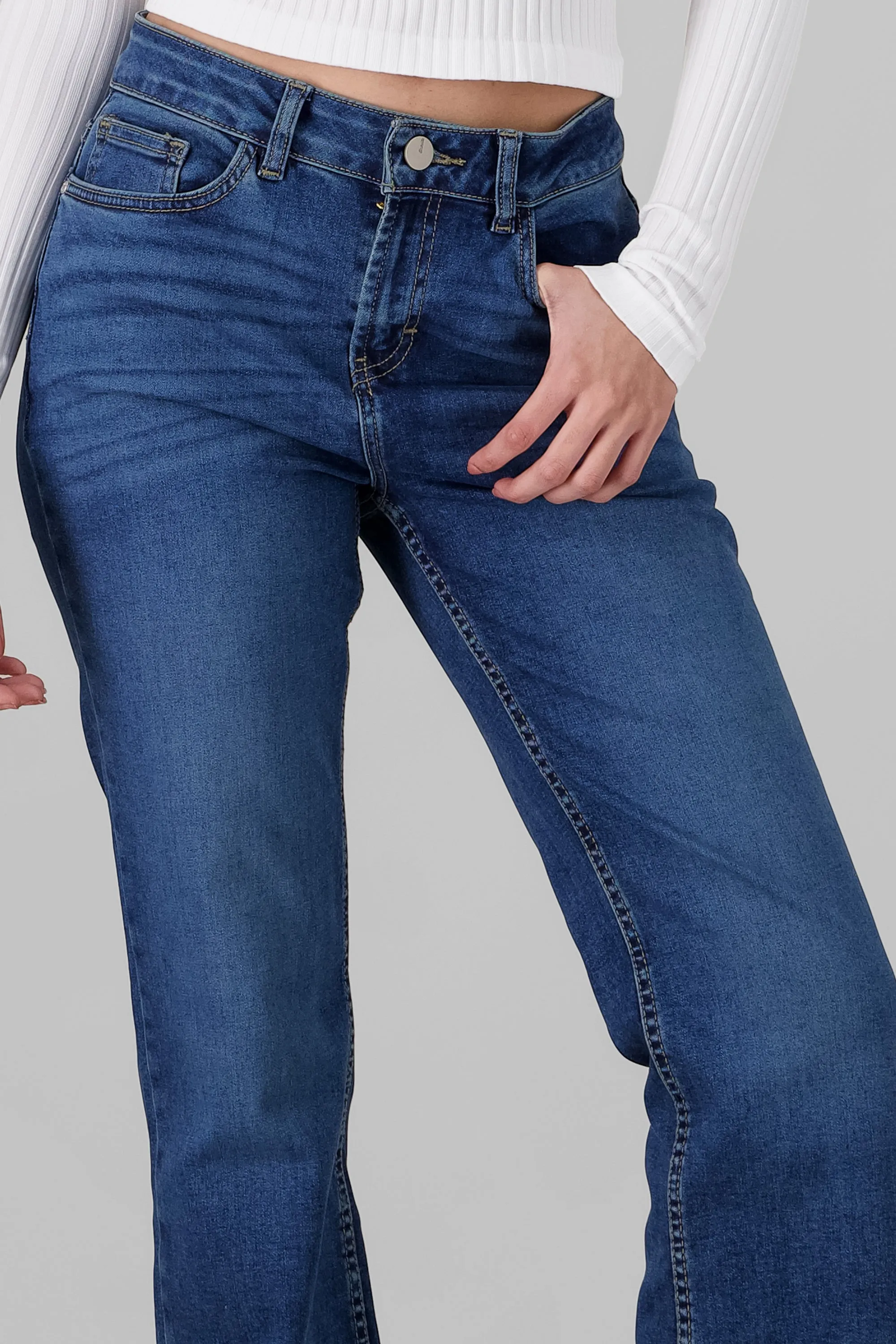 Jeans bootcut slim