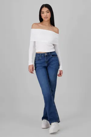 Jeans bootcut slim
