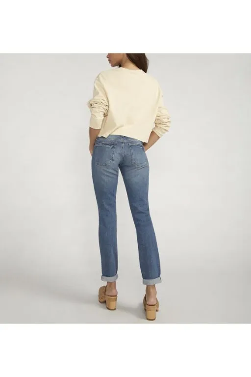 Jeans Boyfriend Mid Rise Slim Leg de Silver Jeans