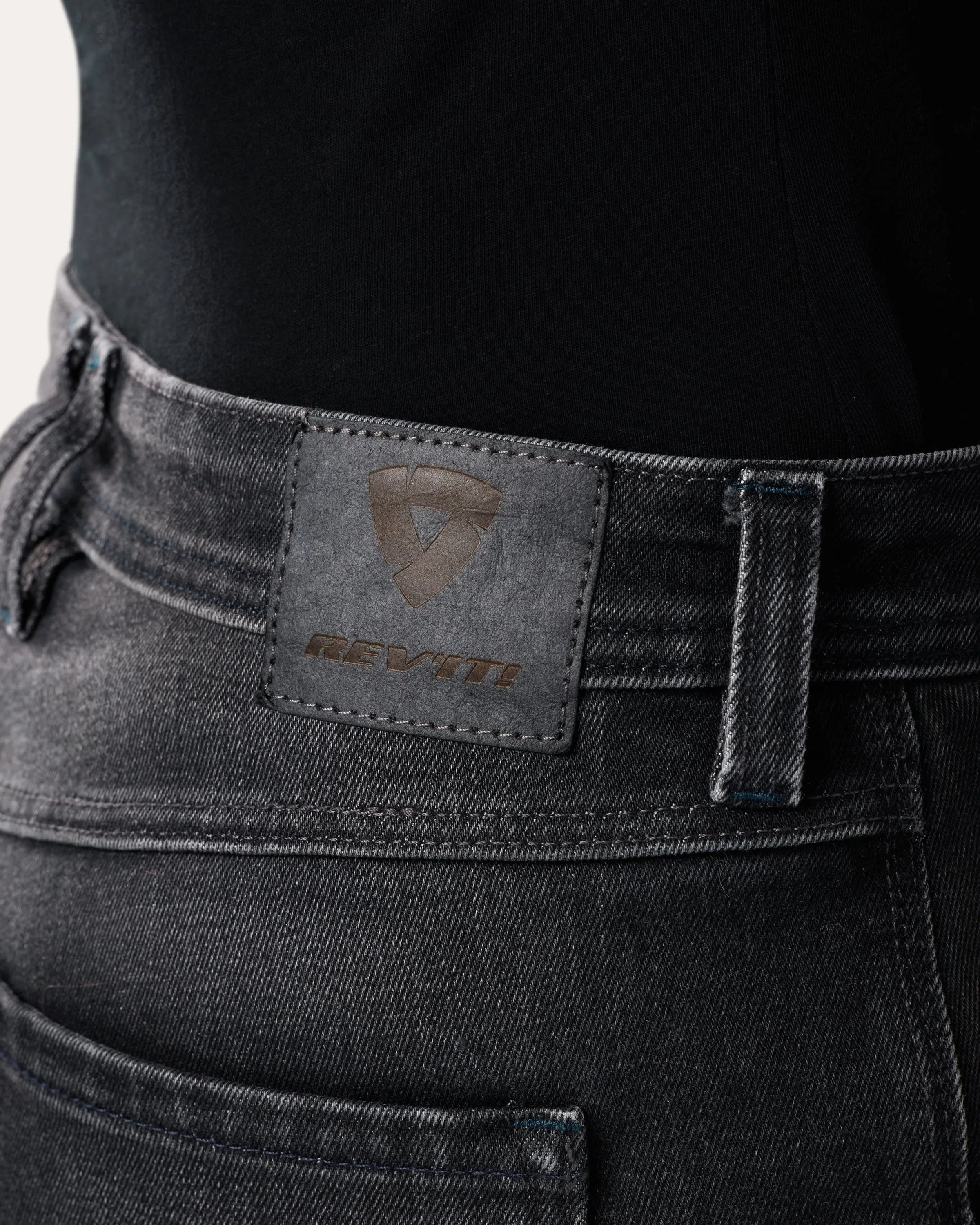 Jeans Moto 2 Slim Ladies | Dark Black Stone