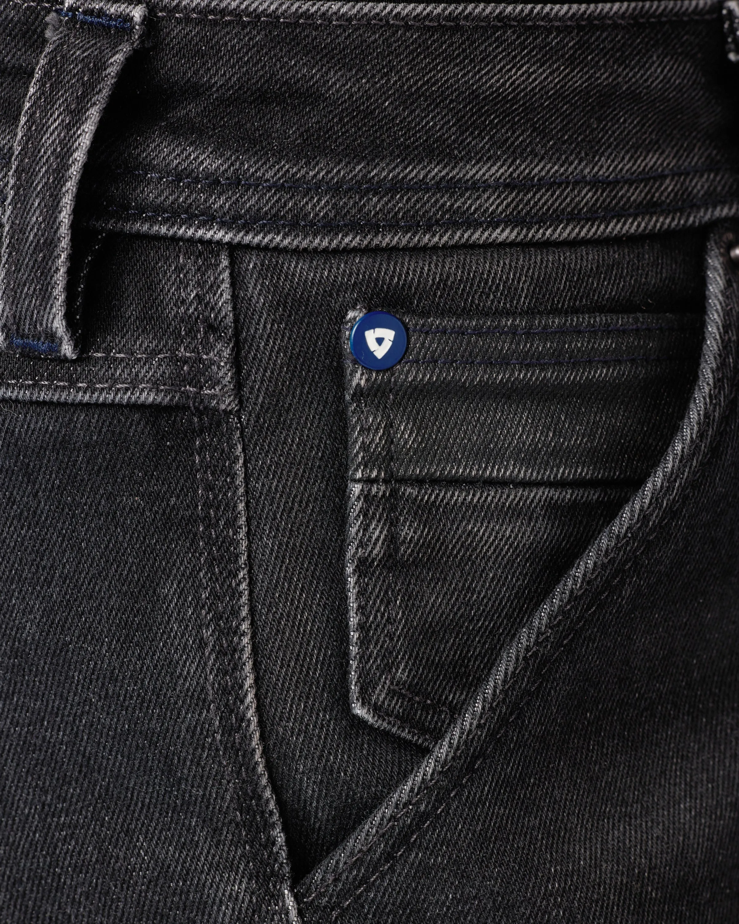 Jeans Moto 2 Slim Ladies | Dark Black Stone