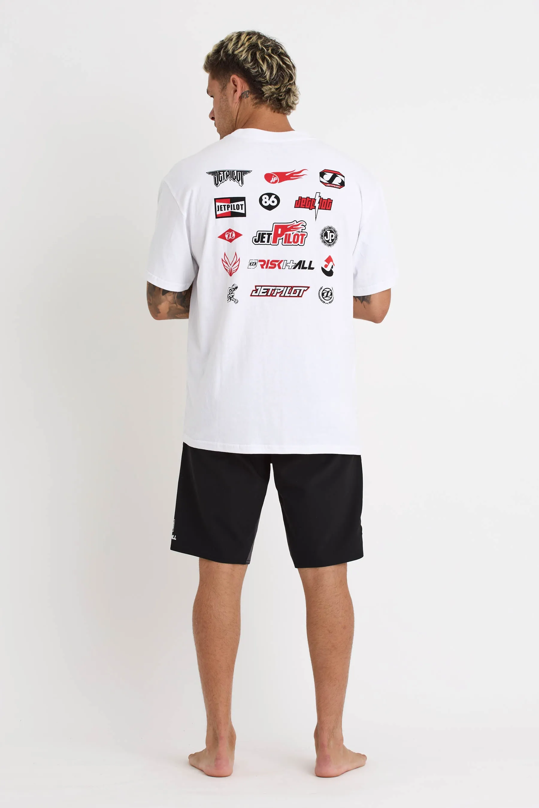 Jetpilot Risk It All Tee - White