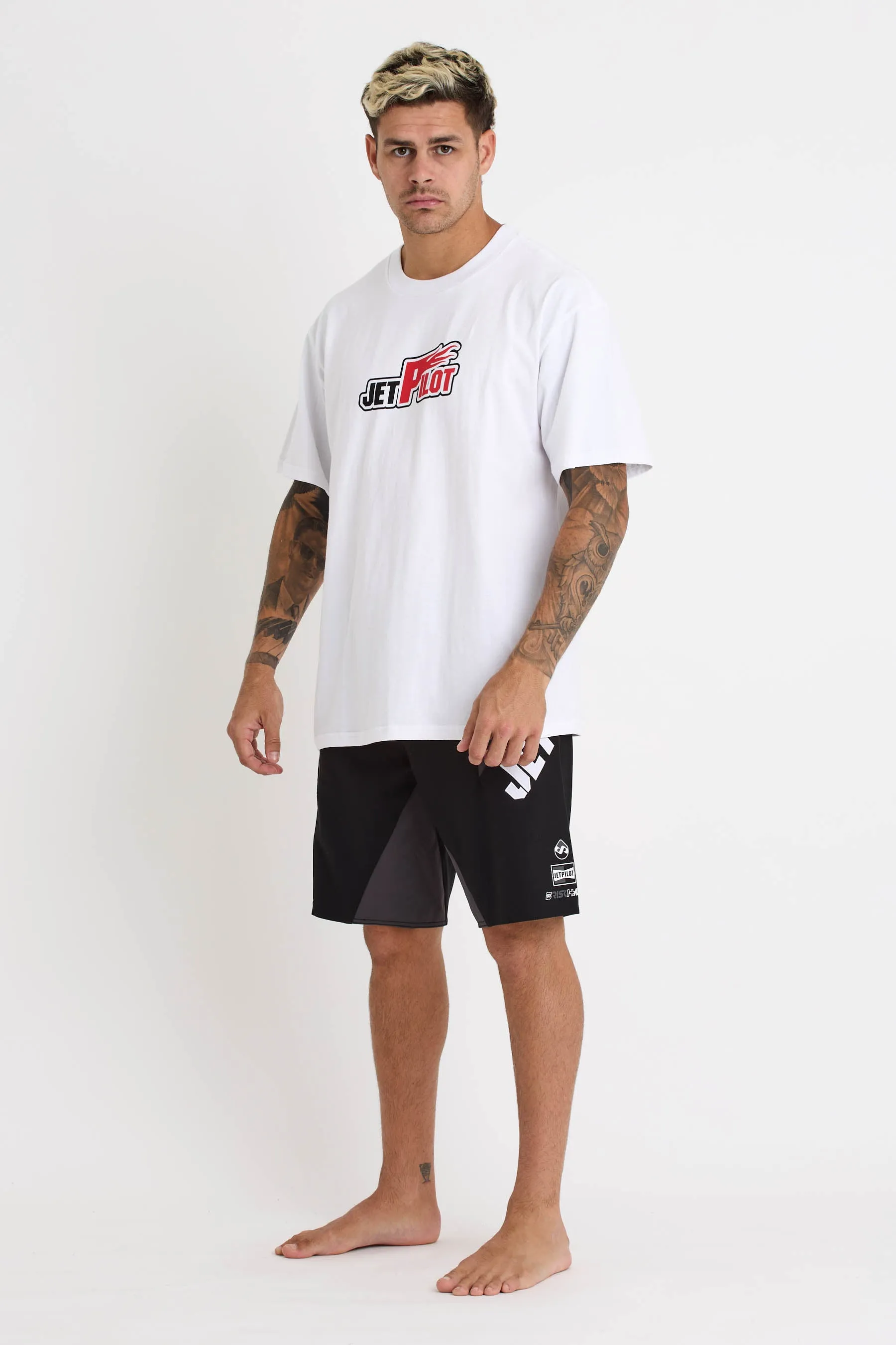 Jetpilot Risk It All Tee - White