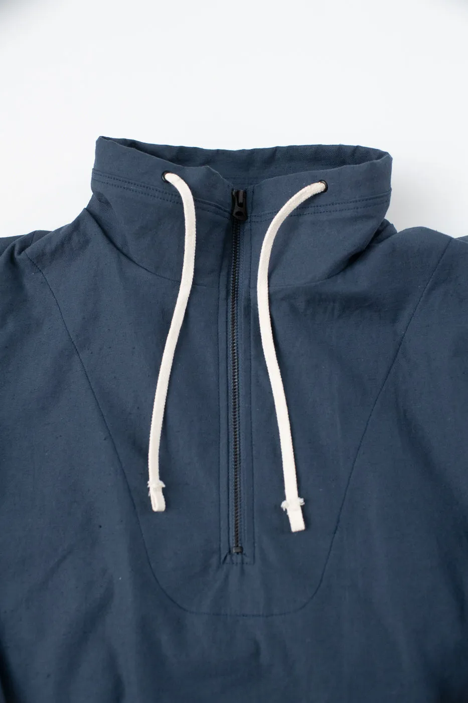 JM8508 - Back Nep Himo Stand Neck - 101 Classic Navy