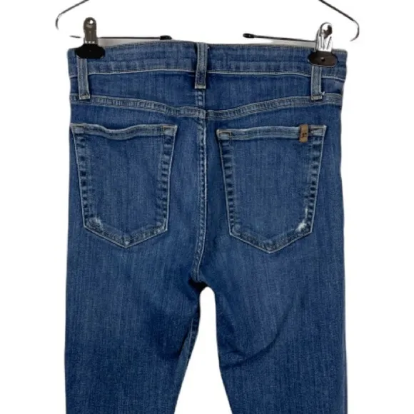 JOE'S Jeans Women's Blue Michelle High-rise Skinny Ankle Cut Size 27