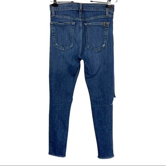 JOE'S Jeans Women's Blue Michelle High-rise Skinny Ankle Cut Size 27