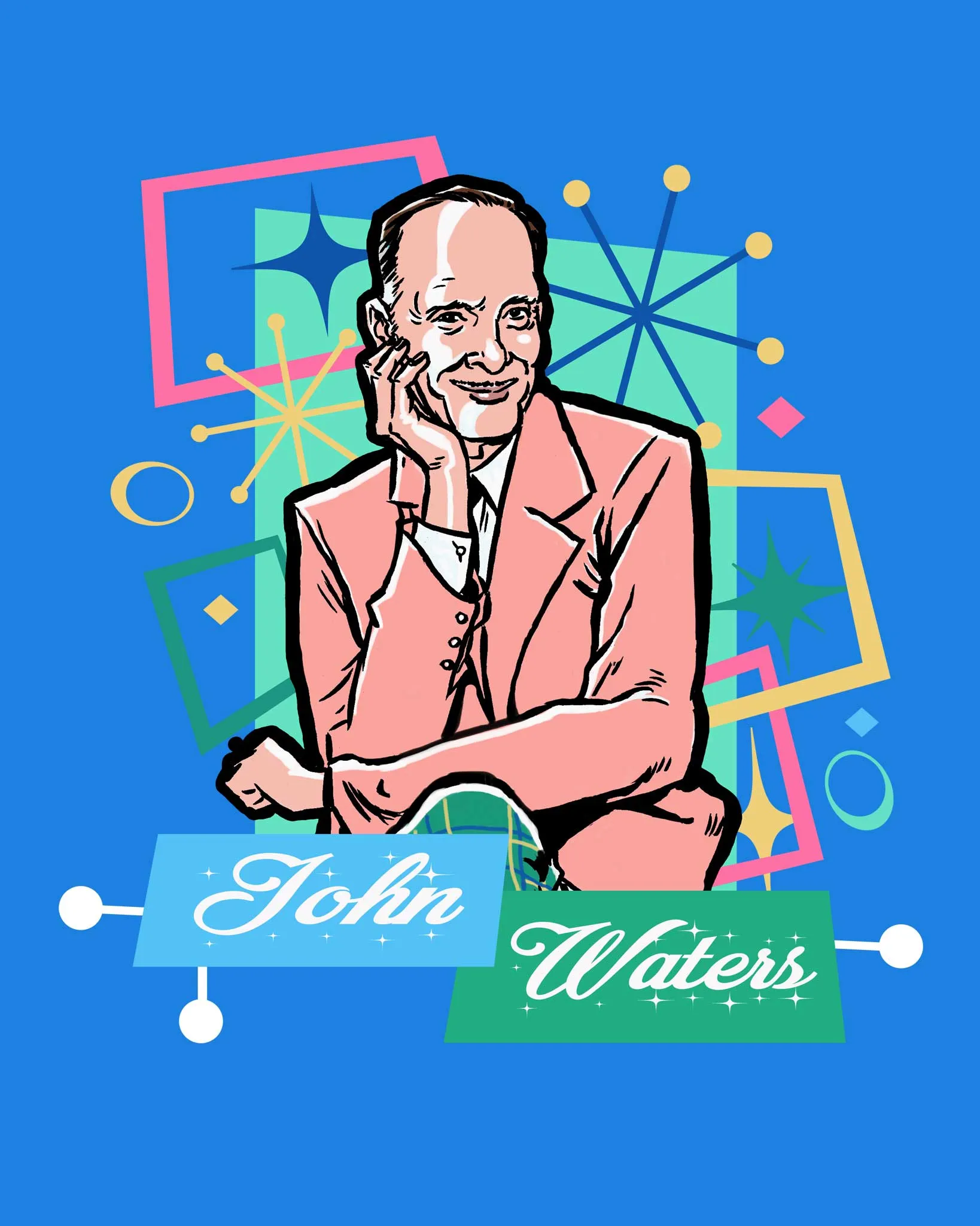 John Waters - The Duke of Dirt (Blue Variant)