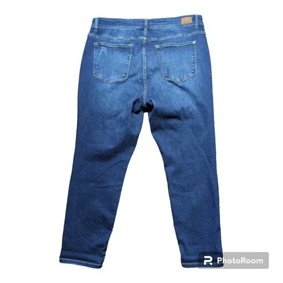 Judy Blue Slim Fit Women's Jeans Size 18 W Color Blue