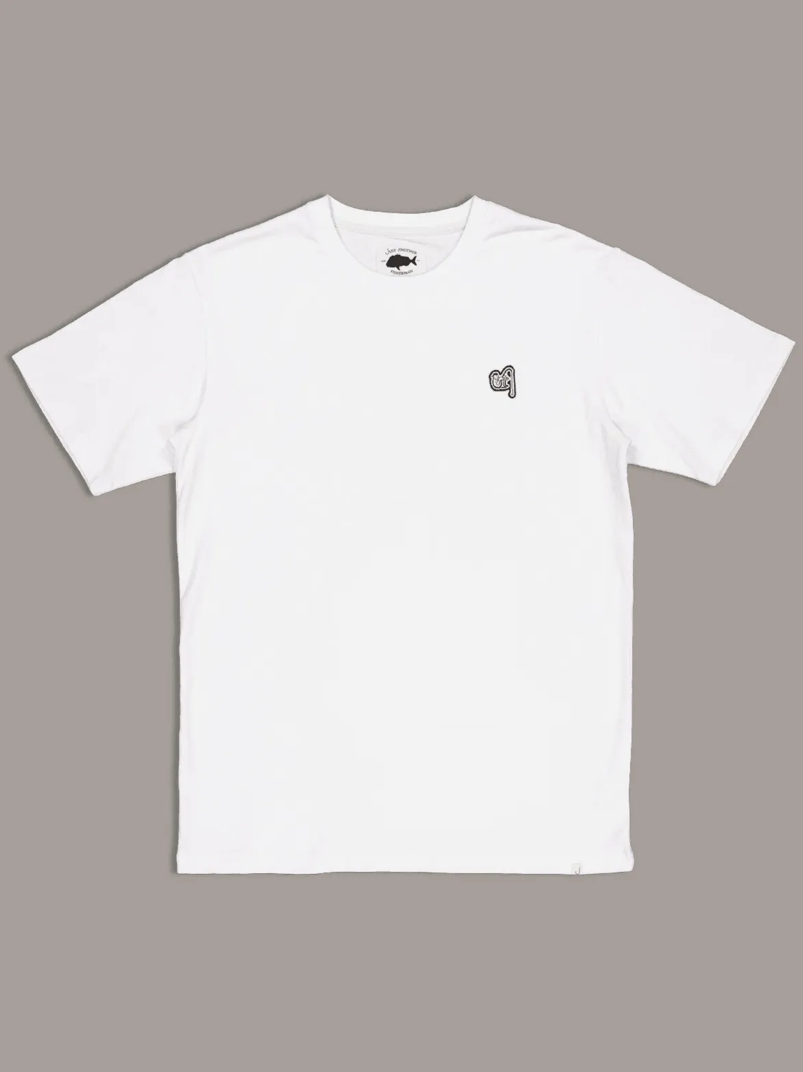 JUST ANOTHER FISHERMAN Happy Angler Tee - White