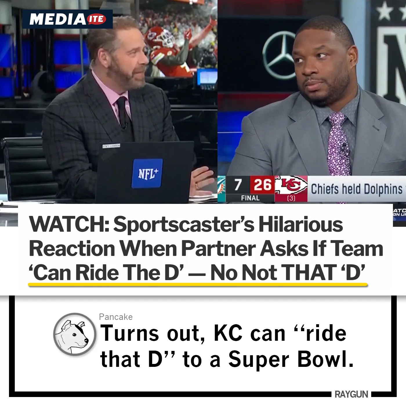 KC: Great D and Fantastic Tight End