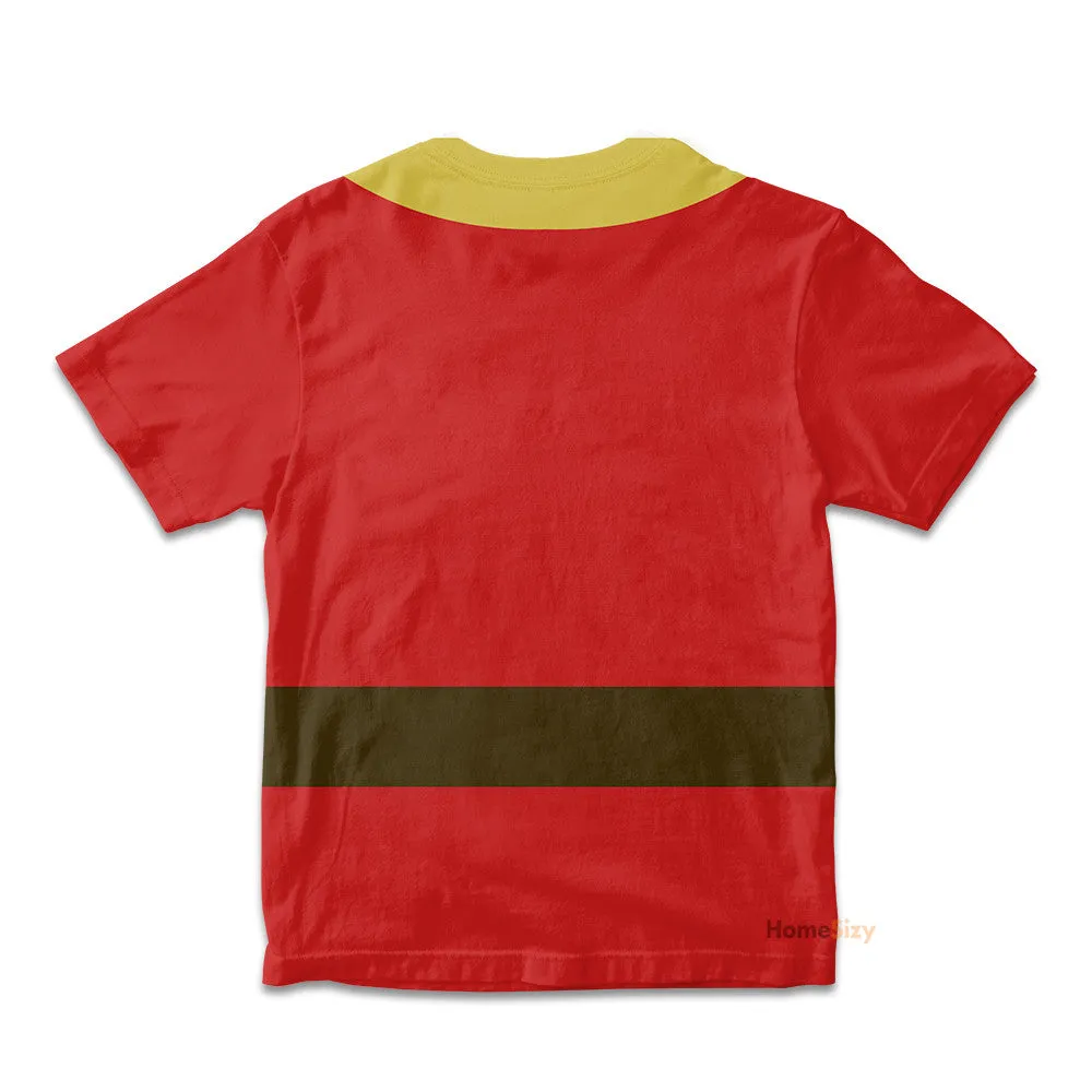 Kids Gaston costume - Gaston shirt - The Beauty and The beast - Gaston T-Shirt for toddler QT308699