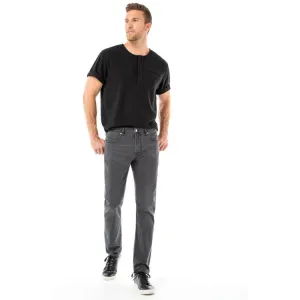Kingston Modern Slim Straight-Ghost Grey 34" Inseam