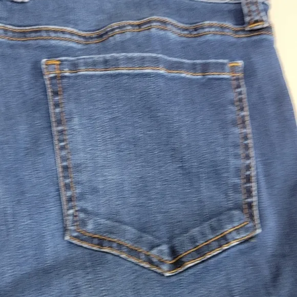 Kut From The Kloth Mia Toothpick Mid Rise Skinny Denim Blue Jeans Sz 12