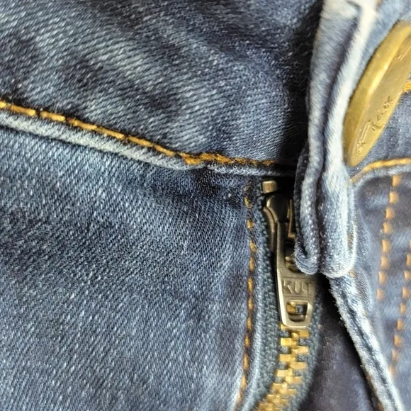 Kut From The Kloth Mia Toothpick Mid Rise Skinny Denim Blue Jeans Sz 12