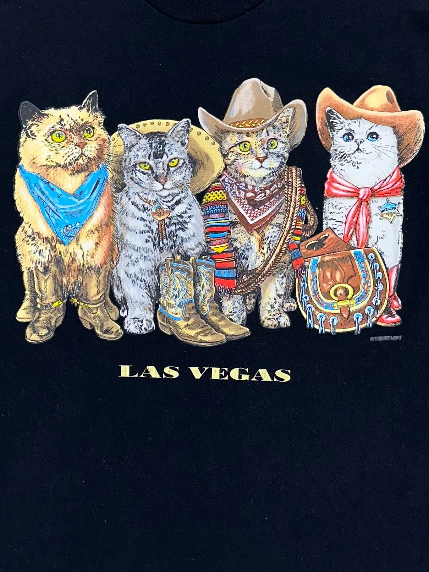 Las Vegas Western Kittens Tee