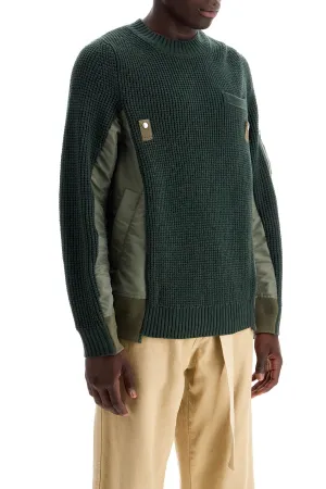 layered effect pullover