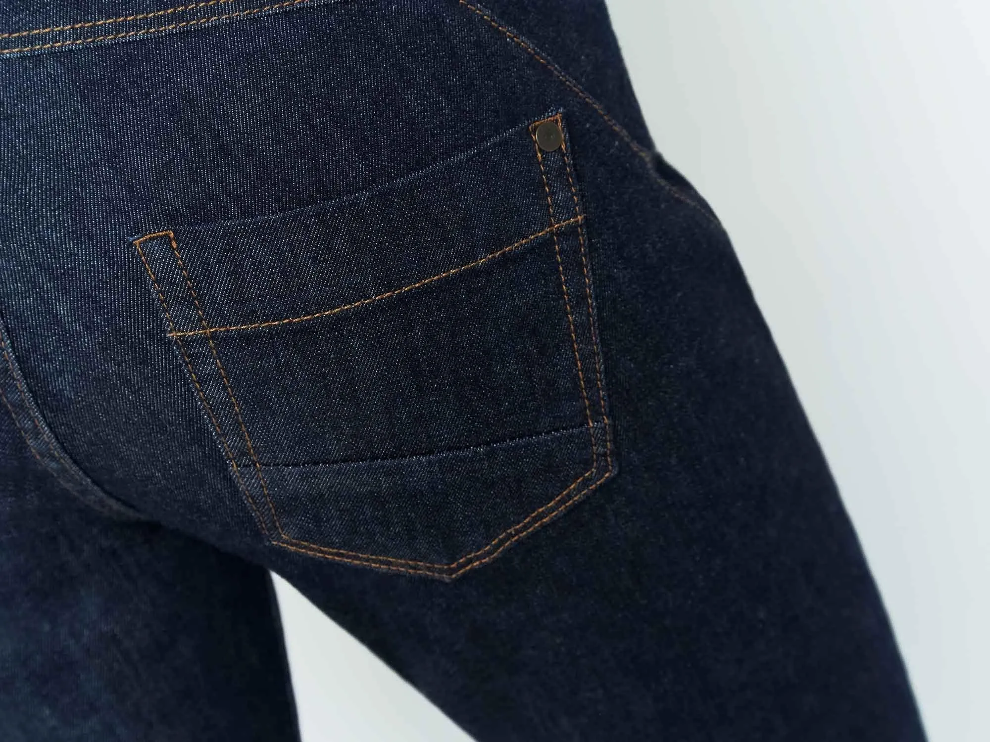 LE INDI - Jean slim marine 7/8ème effet push up