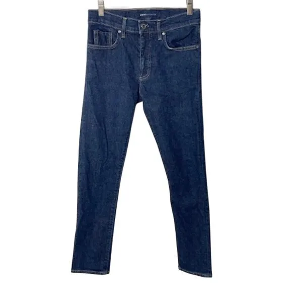 Levi's Made &amp; Crafted Women’s Cigarette Slim Jeans Italian Denim Dark Blue