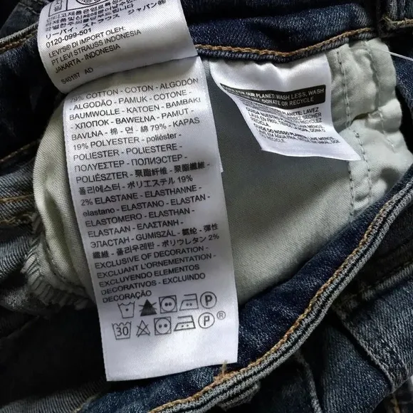 Levi's NWT 721 High Rise Skinny Jeans Women 00/24