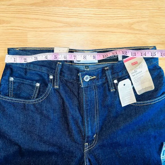 Levi’s Silver Tab ‘94 Baggy Straight Leg Denim Jeans Womens Size 29x31