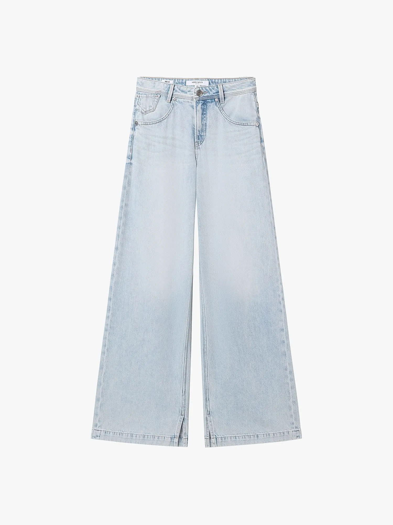 Loose Wide-Leg Jeans-270