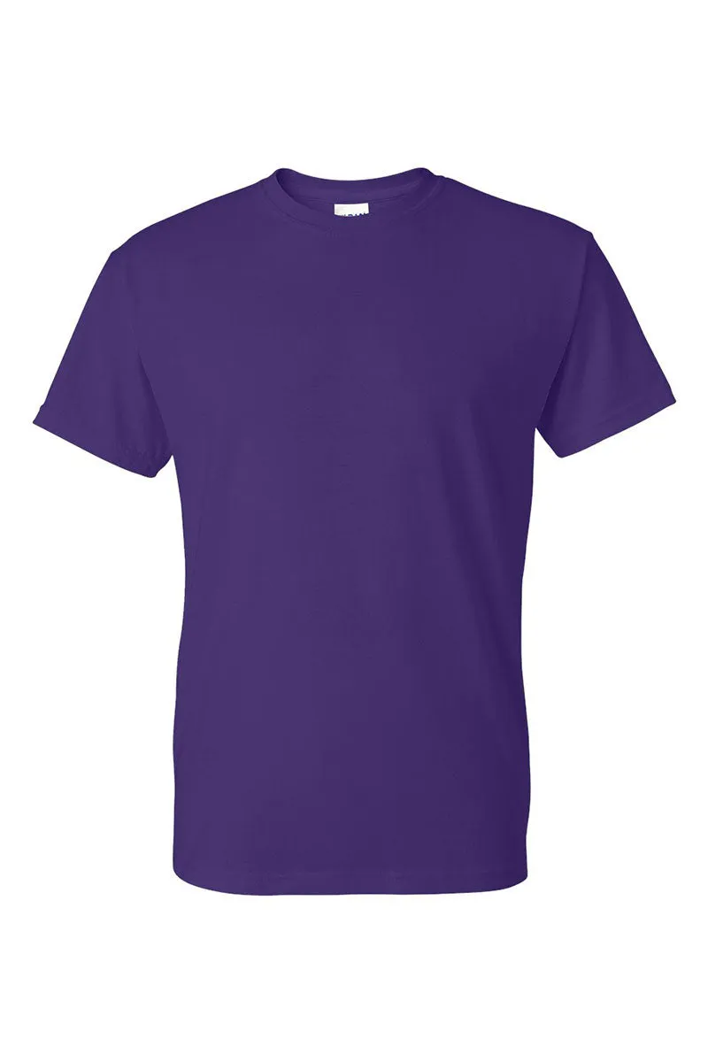 Loud Mouth Football Purple And Gold DryBlend Adult T-Shirt