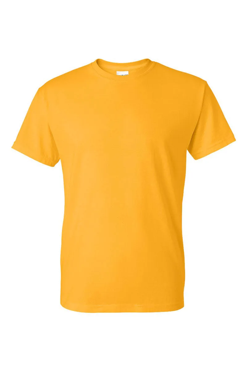 Loud Mouth Football Purple And Gold DryBlend Adult T-Shirt