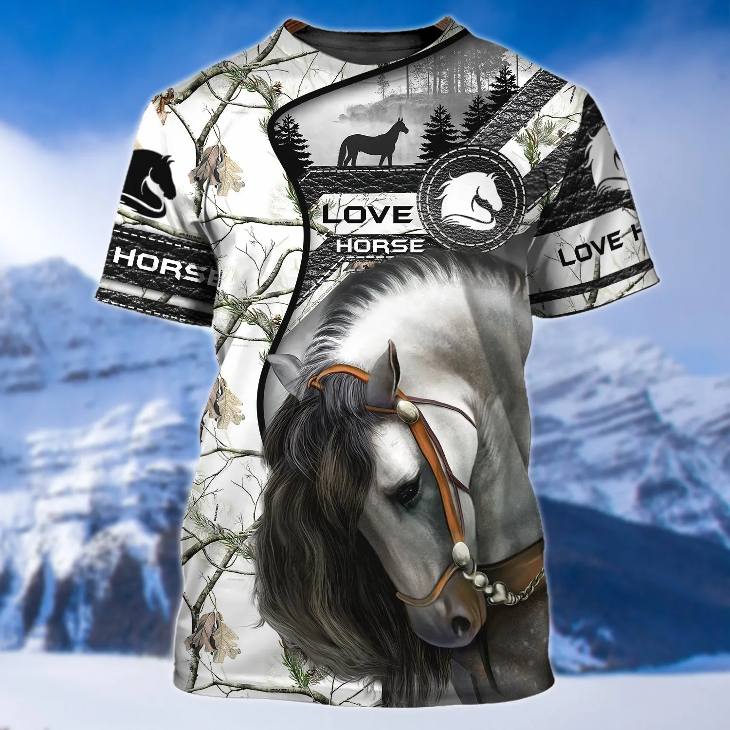 Love Horse 3D All Over Printed Shirts - NTQ