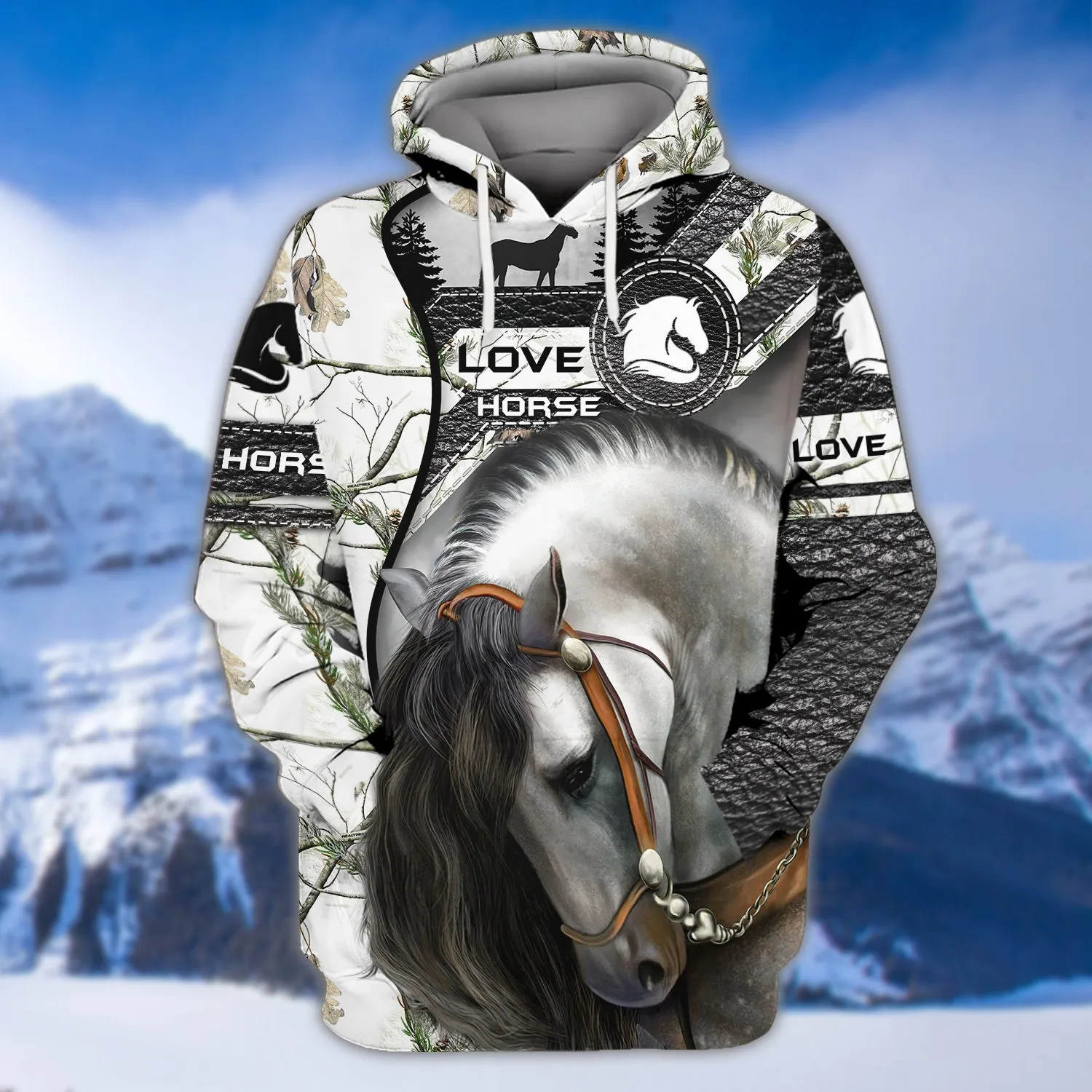 Love Horse 3D All Over Printed Shirts - NTQ