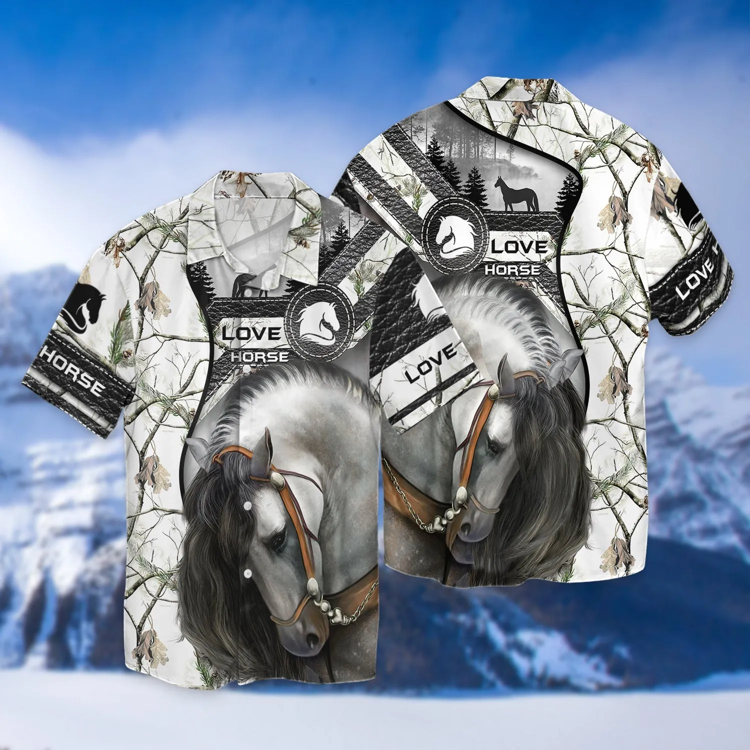 Love Horse 3D All Over Printed Shirts - NTQ