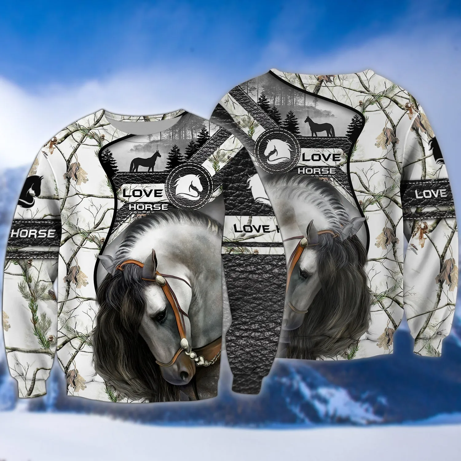 Love Horse 3D All Over Printed Shirts - NTQ