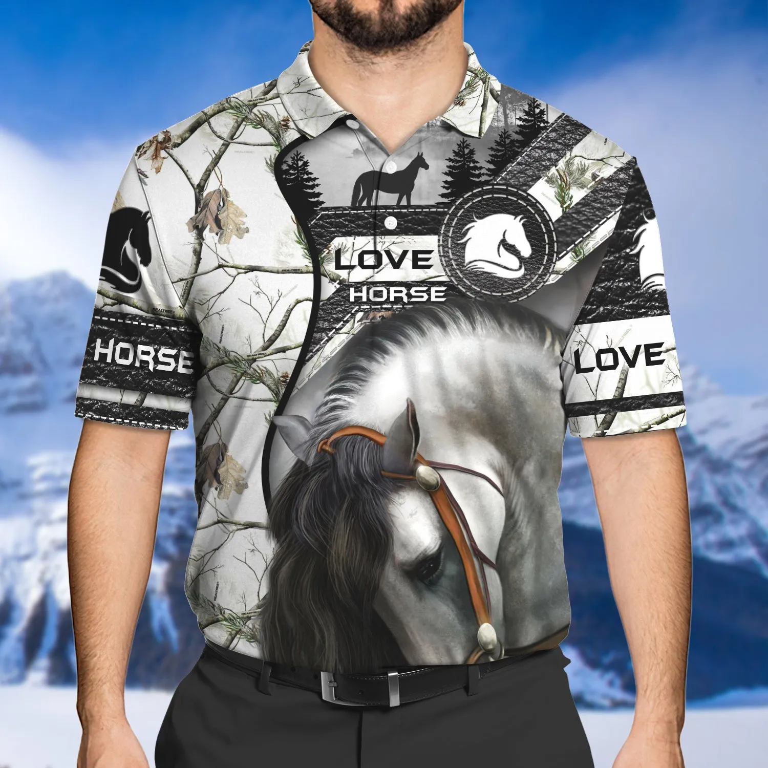 Love Horse 3D All Over Printed Shirts - NTQ