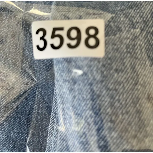 Madewell Jeans Womens 24 Blue Baggy Straight Medium Wash Denim Cotton NWOT