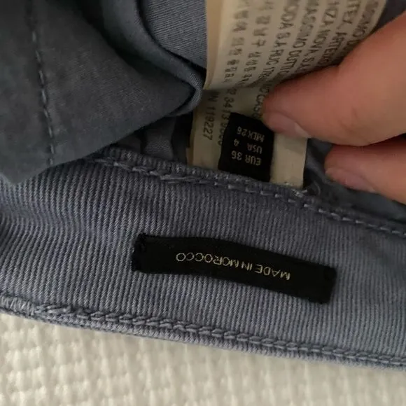 Massimo Dutti Mid Rise Slim Jeans