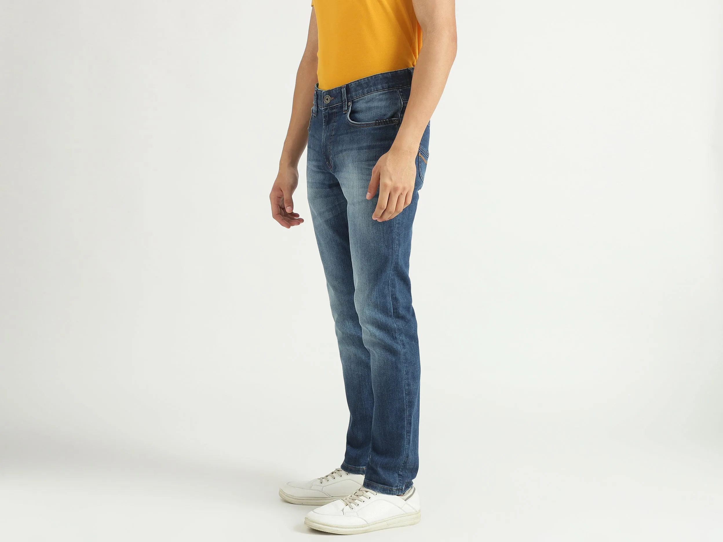 Men Solid Jeans