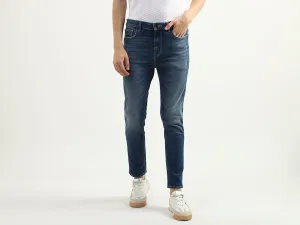Men Solid Low Crotch Jeans