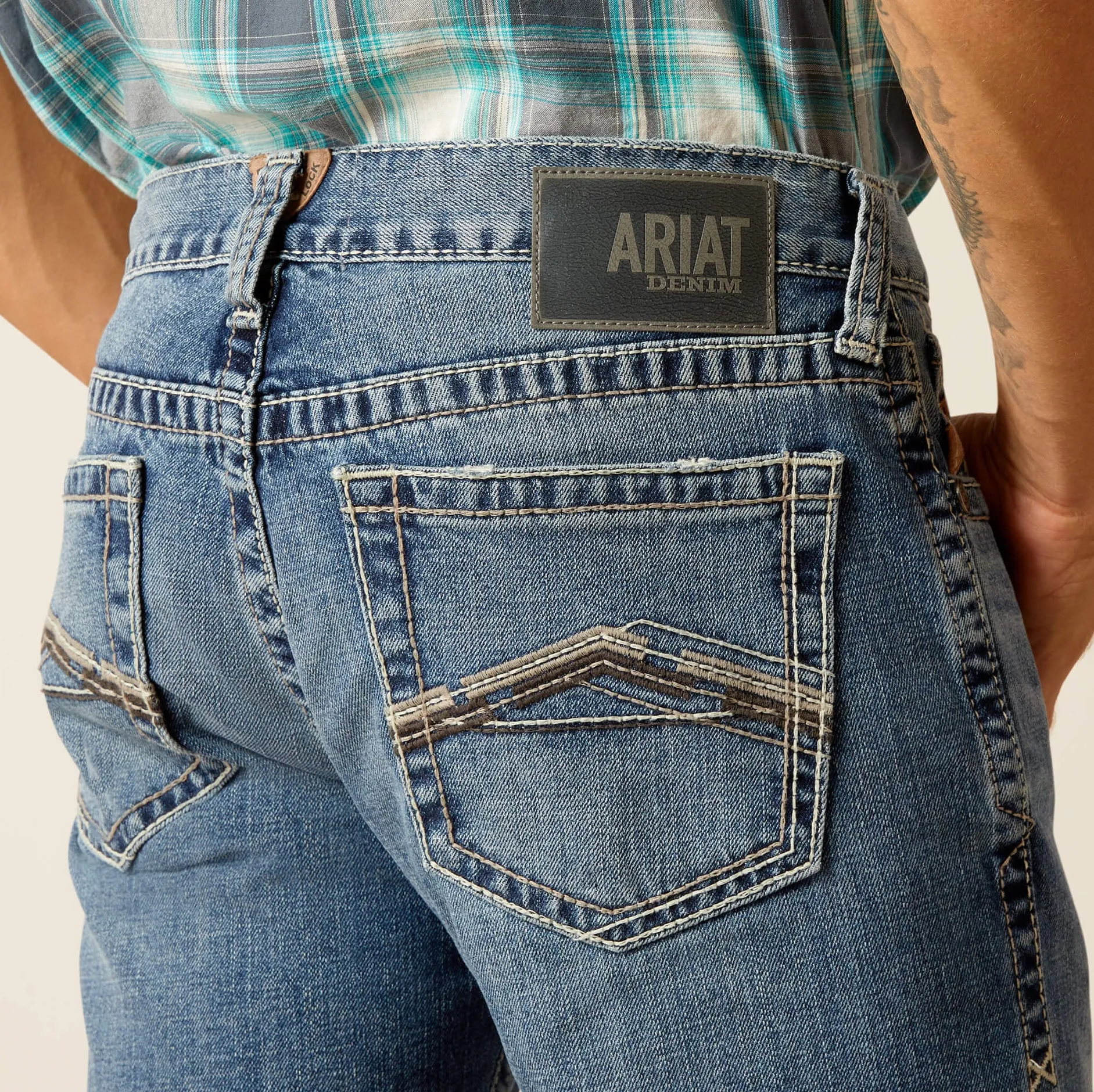 Men’s Ariat M7 Slim Remming Straight Peconic Jean