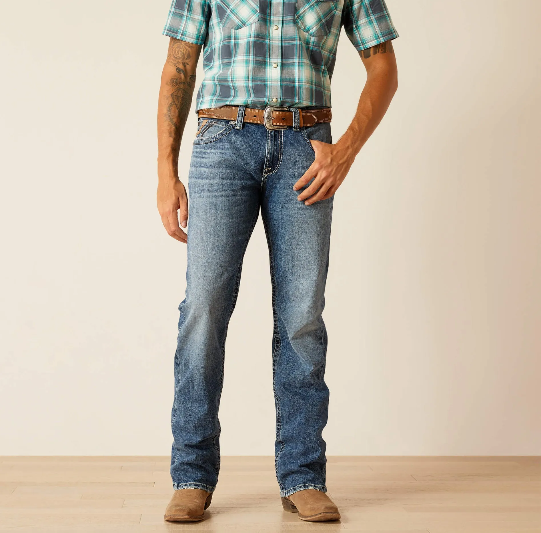 Men’s Ariat M7 Slim Remming Straight Peconic Jean