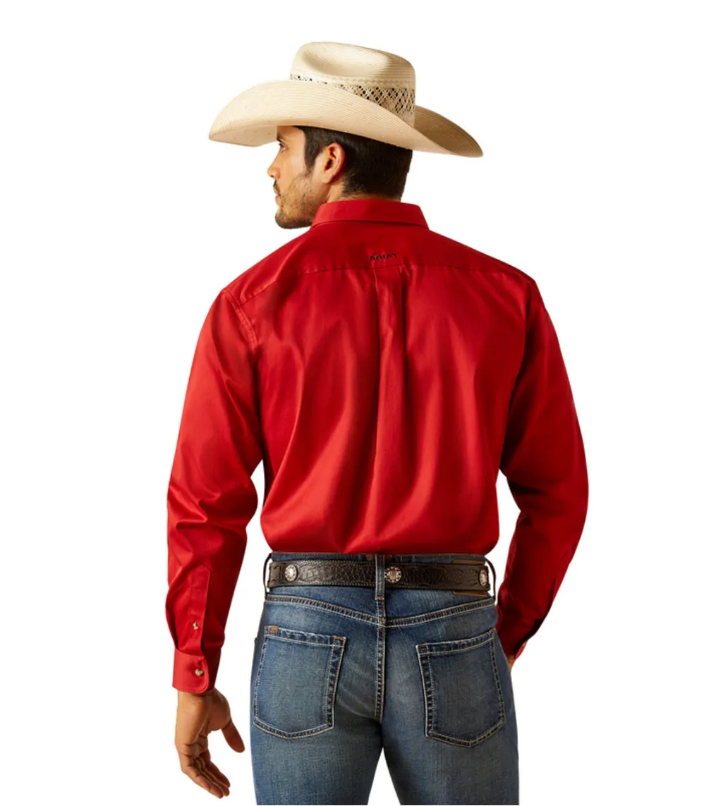 Men’s Ariat Team Logo Twill Classic Fit Shirt